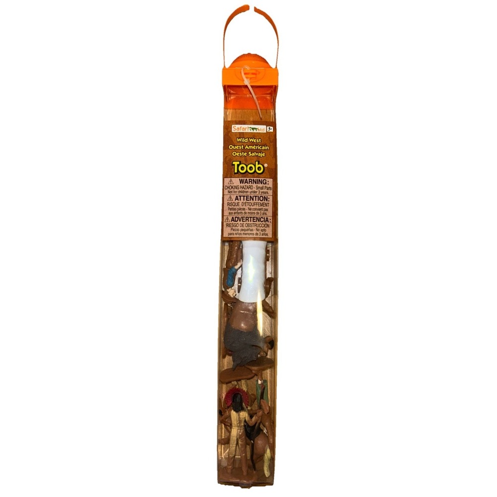 Safari Ltd Toob‎ Figures Ages 3+ Wild West 11 Pieces 680904